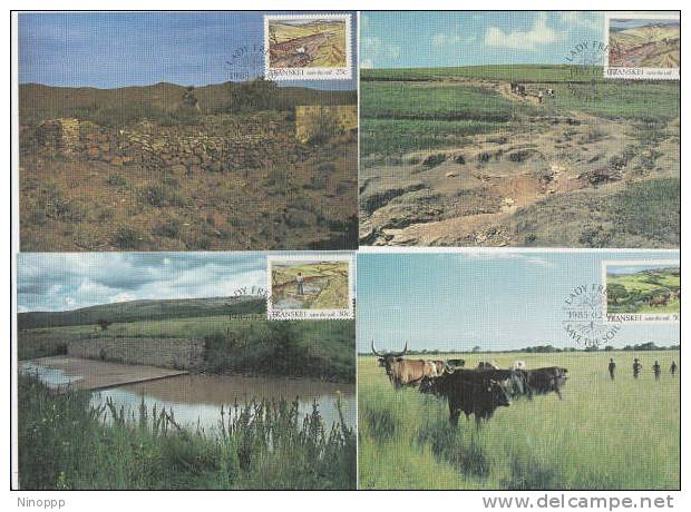 Transkei 1985 Soil Conservation  Maximum Card - Other & Unclassified