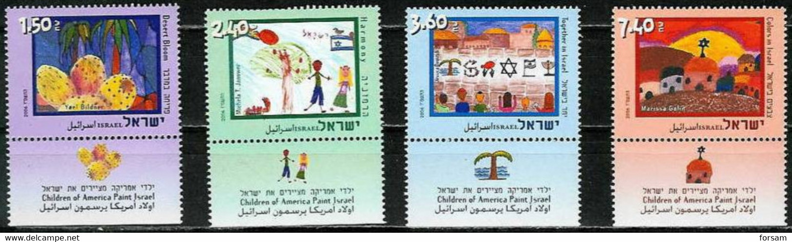 ISRAEL..2006..Michel # 1855-1858...MNH. - Unused Stamps (with Tabs)