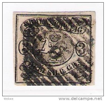 BD-Bra6 / Braunschweig, / Mi. Nr. 8 B, Stempel 6, Boeersum (+ 60) - Braunschweig