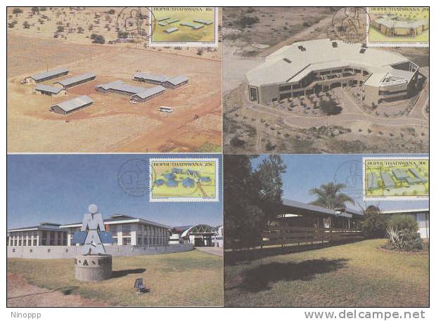 Bophuthatswana -  1987 Education   Maximum Cards - Other & Unclassified