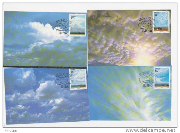 Ciskei-1992  Cumolonimbus  Maximum Cards - Nature