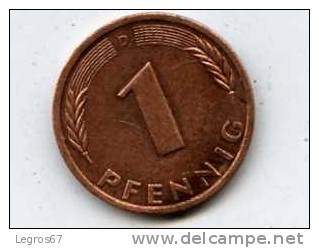 ALLEMAGNE 1 PFENNIG 1990 D - 1 Pfennig