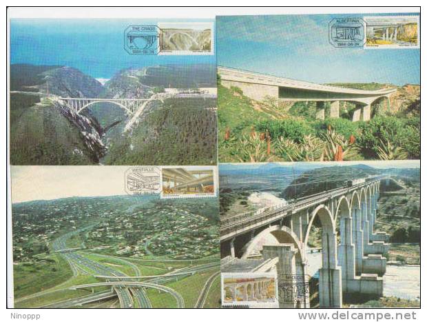 RSA  - 1984 Bridges  Maximum Cards - Ponts