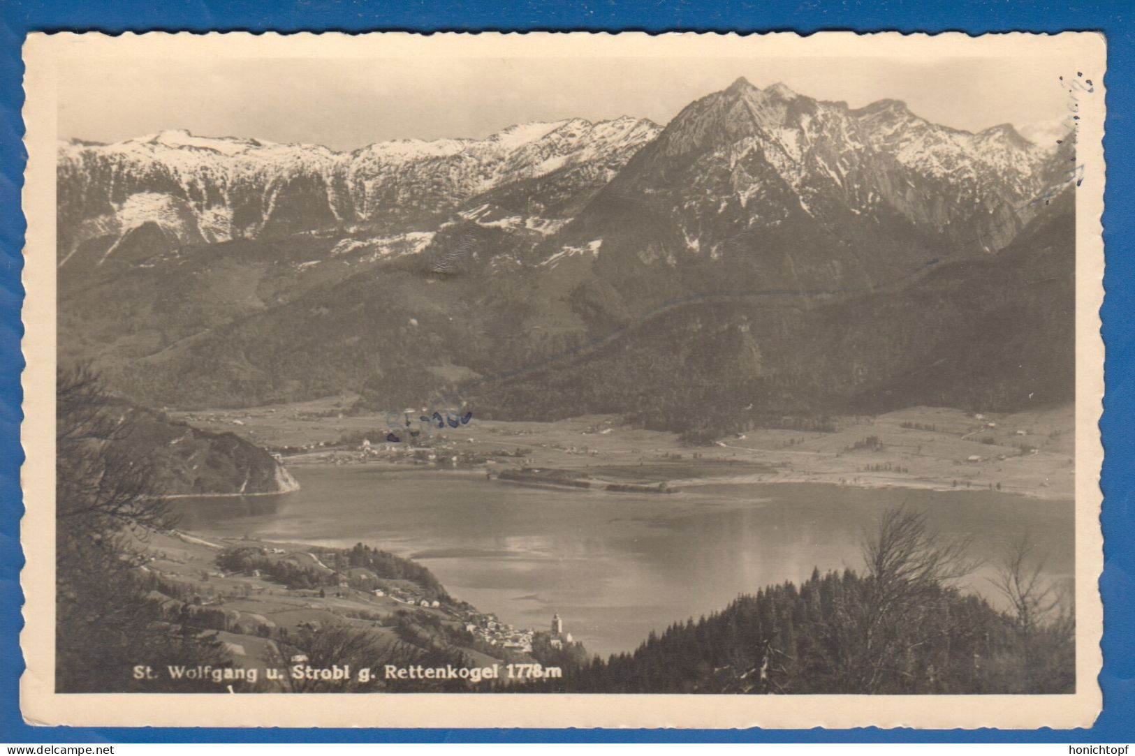 Österreich; St. Wolfgang; Strobl Gegen Rettenkogel; Salzkammergut; 1942 Feldpost - St. Wolfgang