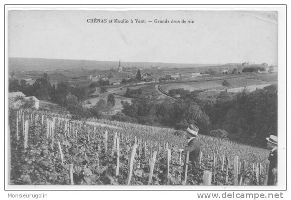 69 )) CHENAS ET MOULIN A VENT, Grands Crus De Vins, Vignobles, ** - Chenas