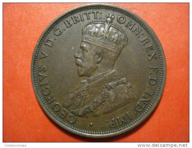 2560  AUSTRALIA ONE PENNY      AÑO / YEAR  1911   XF - Penny