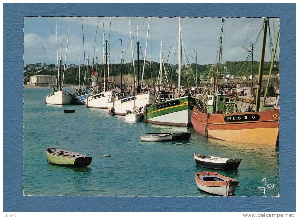 CPM...dépt 29..CROZON-MORGAT...Thonniers Et Chalutiers Dans Le Port De Morgat à Marée Haute - Crozon