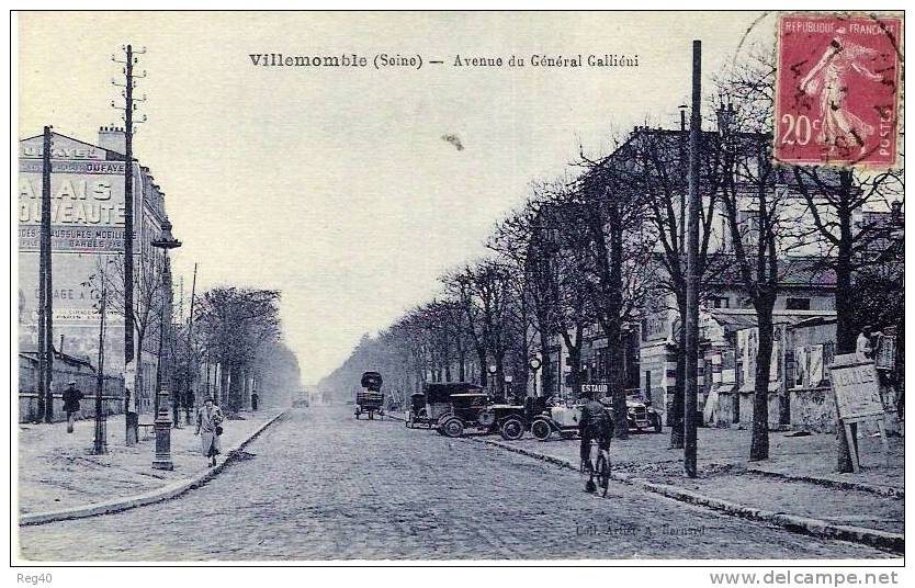 D93 - VILLEMOMBLE  -  Avenue Du Général Galliéni - Villemomble