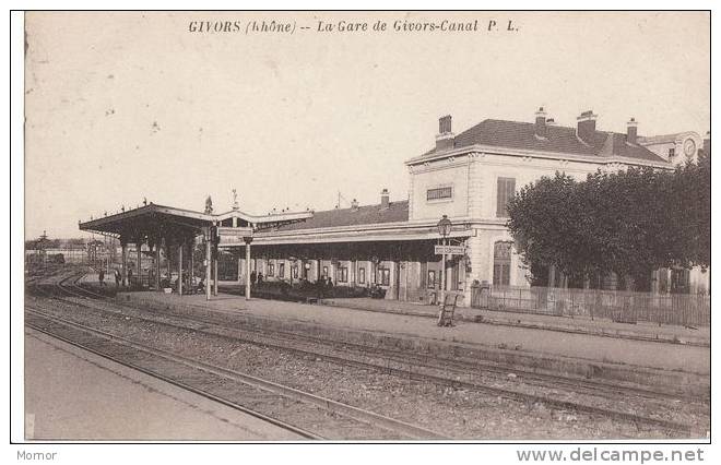 GIVORS  RHÔNE La Gare De Givors-Canal P.L - Givors