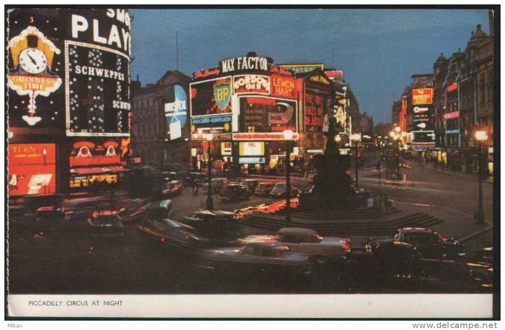 Piccadilly Circus By Night - Piccadilly Circus