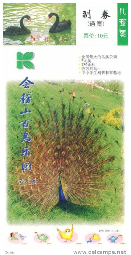 Peacock Bird ,     Prepaid Card, Postal Stationery - Pavos Reales