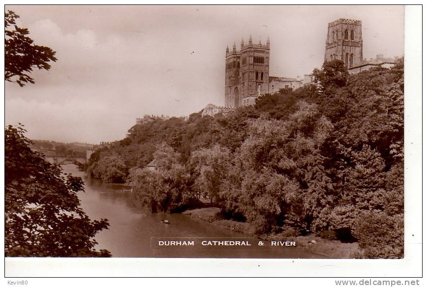 ROYAUME UNI DURHAM Cathedral & River - Andere & Zonder Classificatie