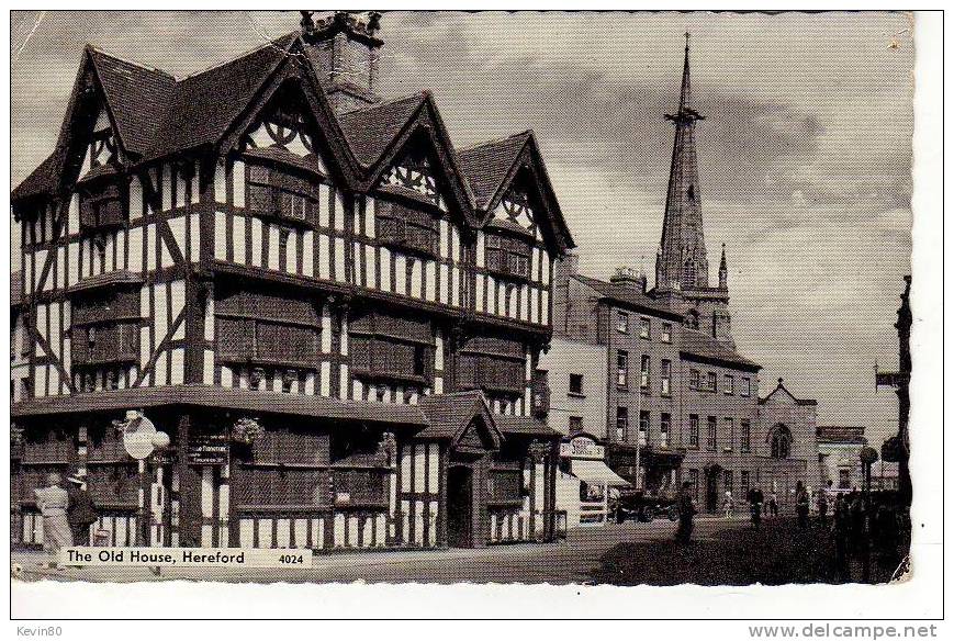 ROYAUME UNI HEREFORD The Old House Cpa Animée - Herefordshire