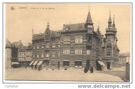 Leuven: Entrée De La Rue De Malinesl - Leuven