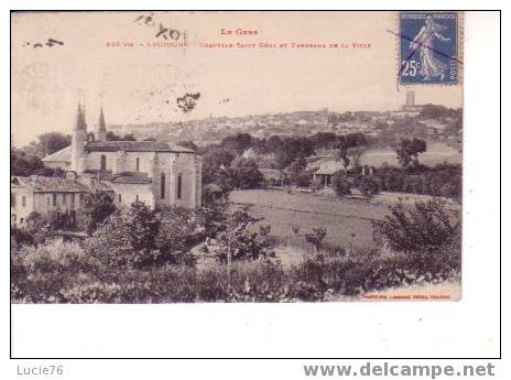 LECTOURE  - Chapelle SAINT GENY Et Panorama De La Ville    -   N° 338 Bis - Lectoure