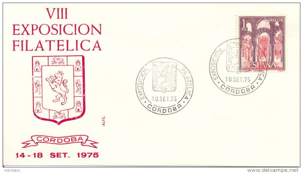 Córdoba Expo. Phila.1975 Obliteration Espagne - Maschinenstempel (EMA)