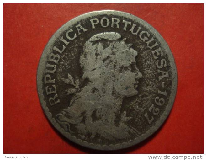 2668 PORTUGAL UN ESCUDO     AÑO / YEAR  1927 FAIR - Portugal