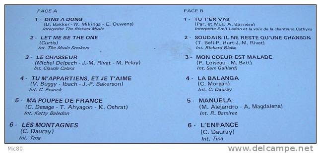 Lot Parade Des Succès (Années 70) 4 Disques Vinyles 33T 30cm. - Compilations
