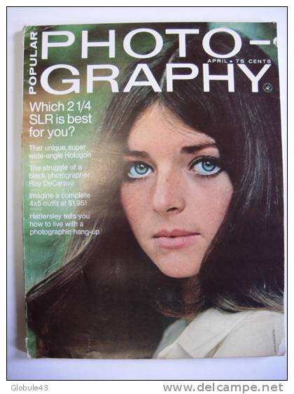 PHOTO-GRAPHY POPULAR N° 66 AVRIL 1970 180 Pages - Photographie