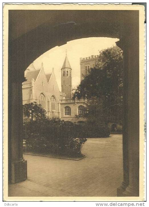 O.L.Vrouw Waver - Instituut Der Ursulinen - Een Kijkje In Het Speelplein Der Normaalscho - Eeuwfeest Van Het Instituut - Sint-Katelijne-Waver