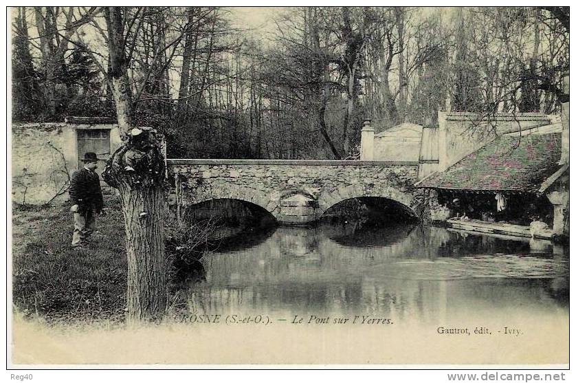 D91 - CROSNE  -  Le Pont Sur L'Yerres - Crosnes (Crosne)