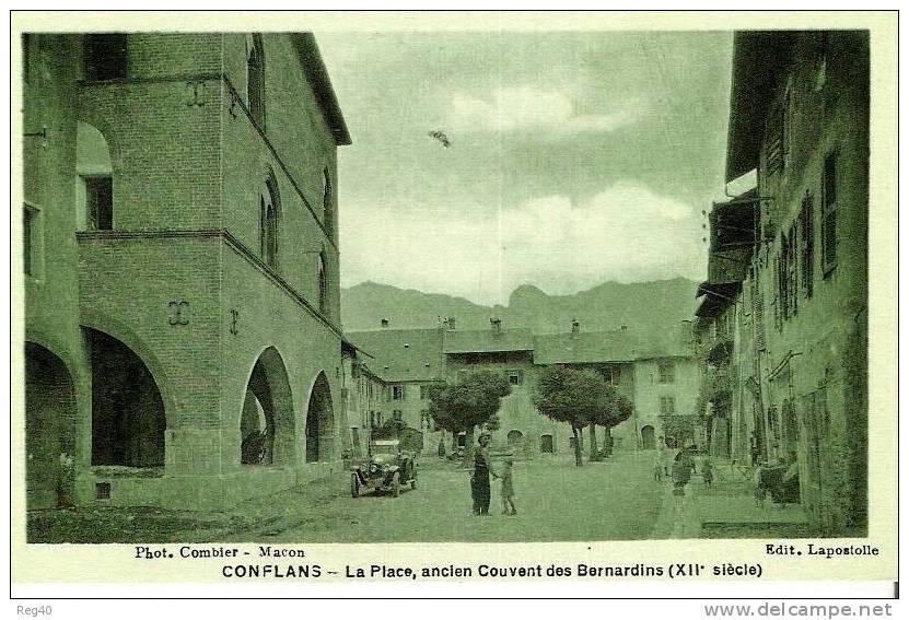 D73 - CONFLANS  -  La Place, Ancien Couvent Des Bernardins (XIIe Siècle) - Bourg Saint Maurice