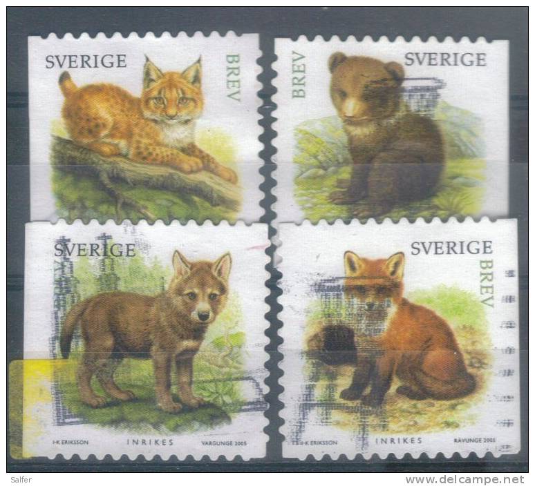 SCHWEDEN  2005 Fauna   Gestempelt - Usados