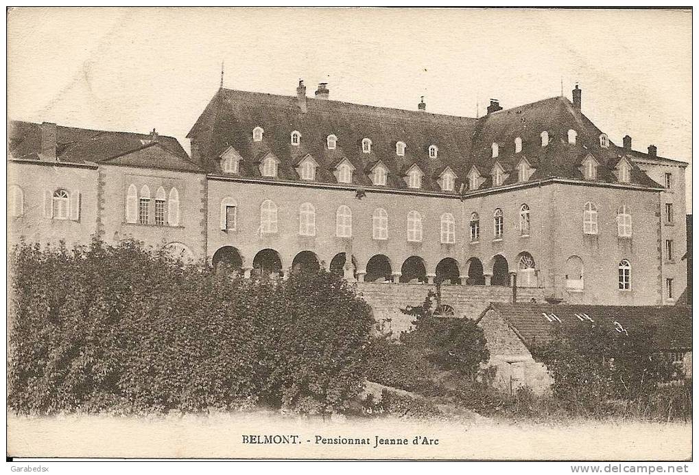 CPA De BELMONT - Pensionnat Jeanne D'Arc. - Belmont De La Loire