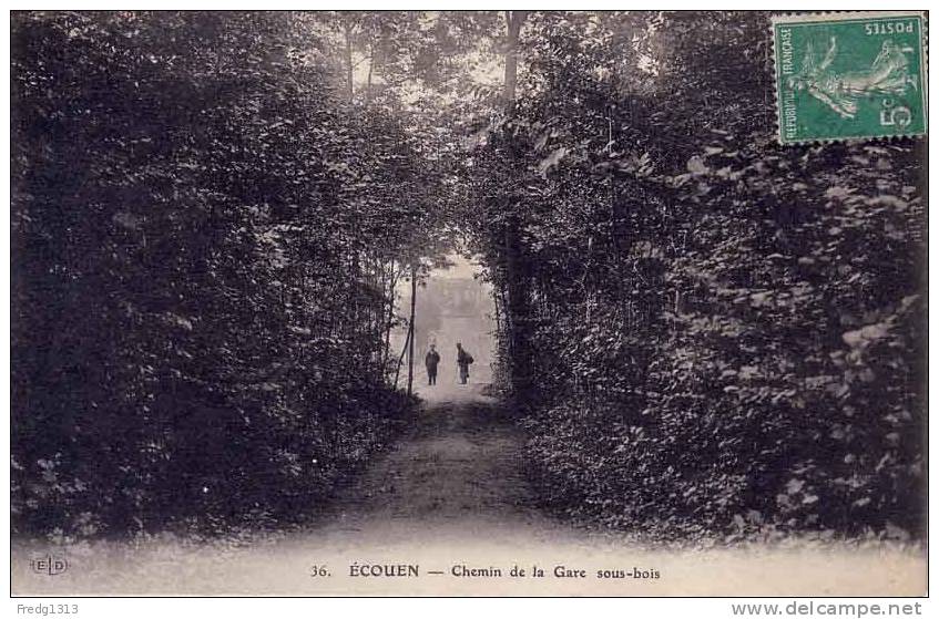 Ecouen - Chemin De La Gare - Ecouen