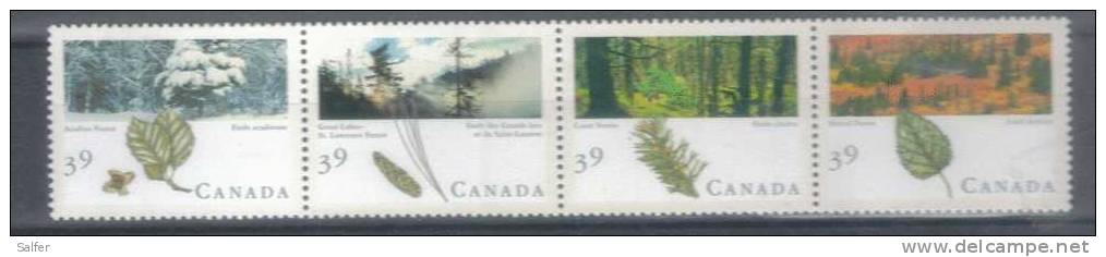 KANADA  1990  Bäume -  MNH - Umweltschutz Und Klima