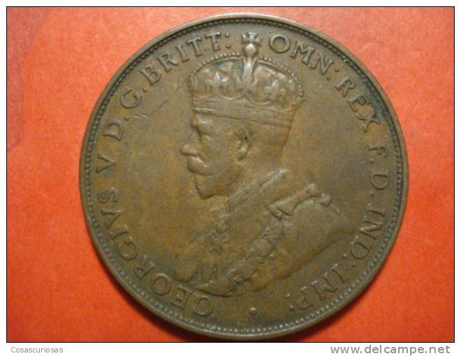 2736 AUSTRALIA  ONE PENNY   GEORGE V   AÑO / YEAR  1932   XF - Penny