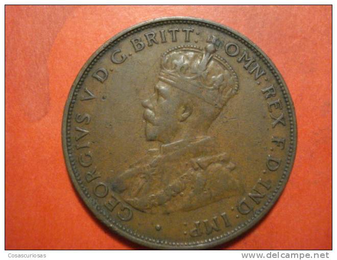 2738 AUSTRALIA  ONE PENNY   GEORGE V   AÑO / YEAR  1932   XF - Penny