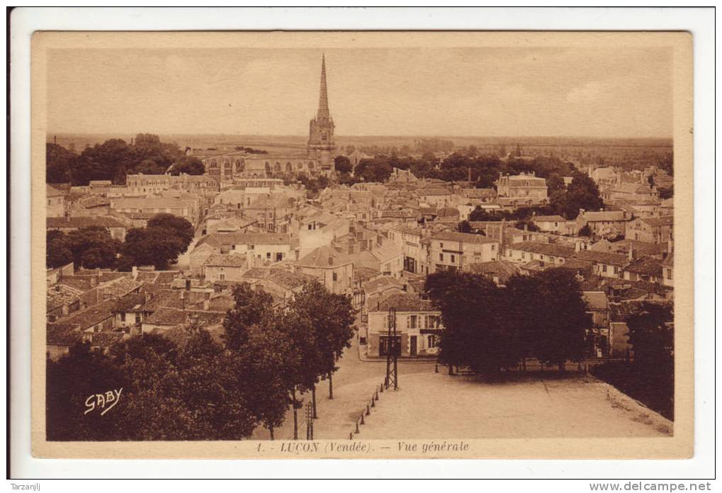 CPA De Luçon (Vendée 85): Vue Générale - Lucon