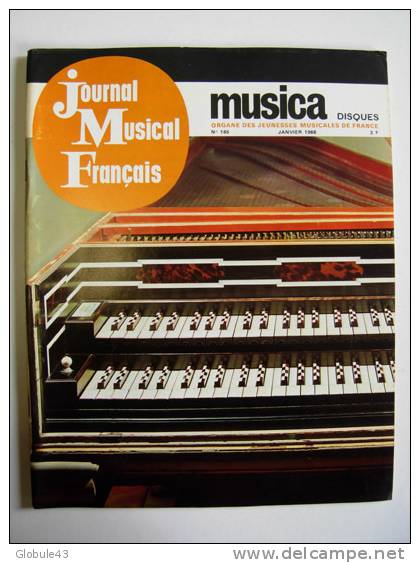 JOURNAL MUSICAL FRANCAIS N° 165 JANVIER 1968 64 P F. BOYER LUTHIER ANTIQUAIRE - Muziek