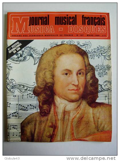 JOURNAL MUSICAL FRANCAIS N° 167 MARS 1968 64 P CARMEN A PRAGUE - Music