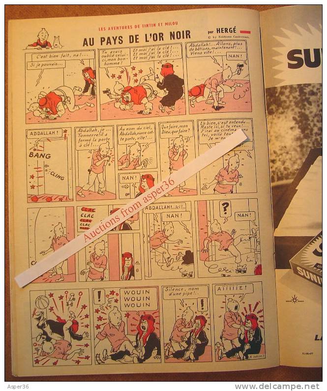 Magazine "L'Echo De La Mode" Avec 1 Page De Tintin 1959 Kuifje - Tintin