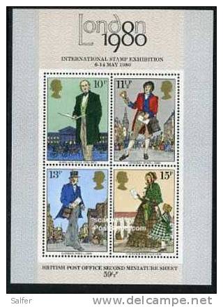 GREAT BRITAIN  1979  LONDON ´80 Sheet   MNH - Ungebraucht