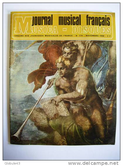 JOURNAL MUSICAL FRANCAIS N° 174 NOVEMBRE1968 64 P L'OPERA SOUS LE SECOND EMPIRE - Musique