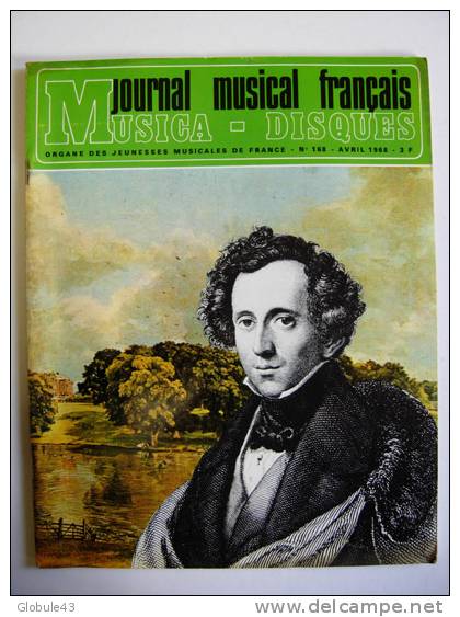 JOURNAL MUSICAL FRANCAIS N° 168 AVRIL 1968 64 P ANTON BRUCKNER SYMPHONISTE I - Muziek