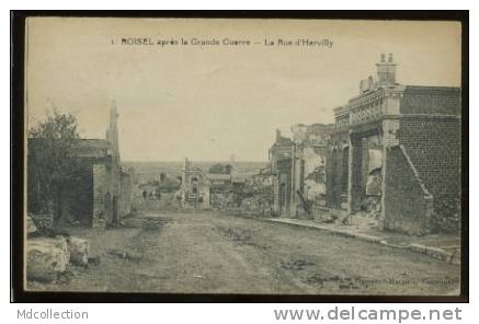 80 ROISEL Après La Grande Guerre. La Rue D'Hervilly - Roisel