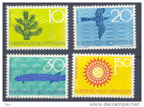 Liechtenstein ** Y&T 408-411 - Unused Stamps