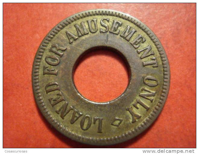 2820 UNITED KINGDOM UK GRAN BRETAÑA TOKEN FICHA     AÑO / YEAR  1900   VF - Profesionales/De Sociedad