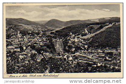 KIRN A.d.NAHE - Blick Vom Habichkopf-  C1930 -  Rheinland-Pfalz - DEUTSCHLAND - Kirn