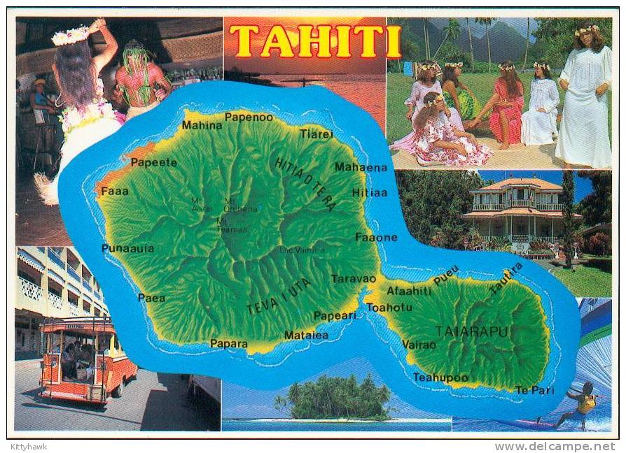 CP13 - "Tahiti"  Teva Sylvain - Polinesia Francesa