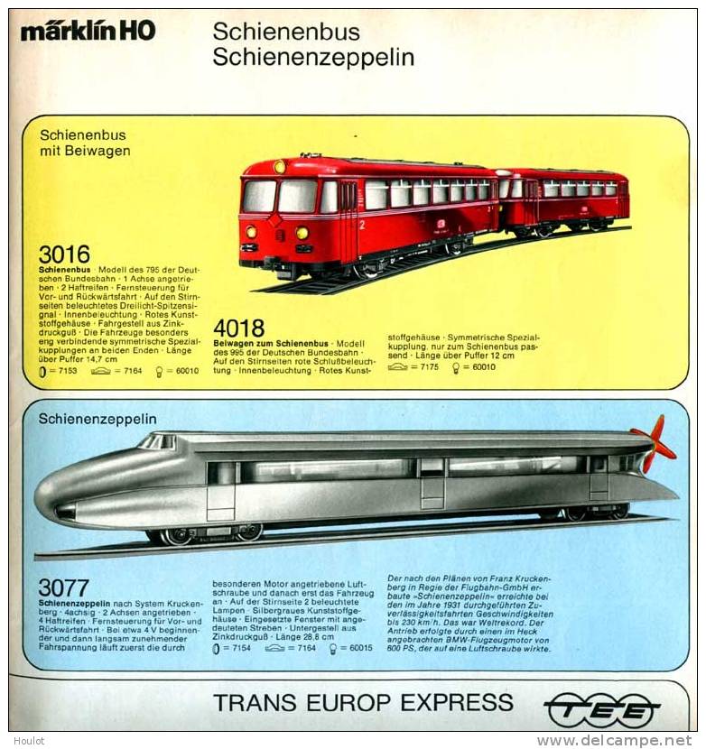 Großer Märklin Katalog Von 1976, Gesamtprogramm. Der Katalog Hat 96 Seiten - Deutsch