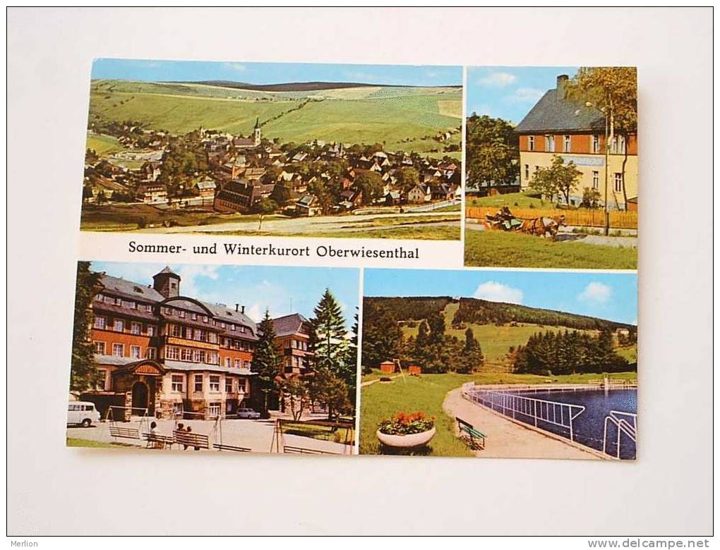 Oberwiesenthal - Hotel Bergfrieden - PU 1970's     VF    D35500 - Oberwiesenthal