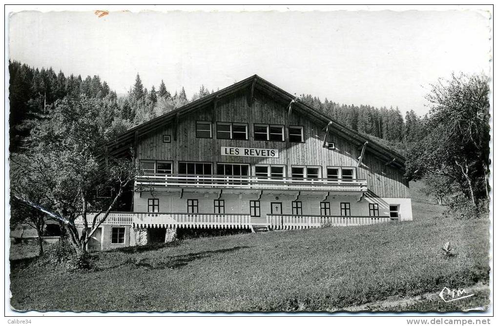 LA CHAPELLE D' ABONDANCE Colonie De Vacances Les Revets (1968) - La Chapelle-d'Abondance