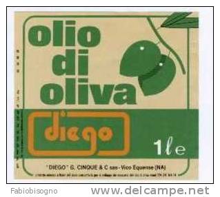 DIEGO Olio Di Oliva / Olive Oil  -  **  (best Before End 1988 ...) - Fruits & Vegetables