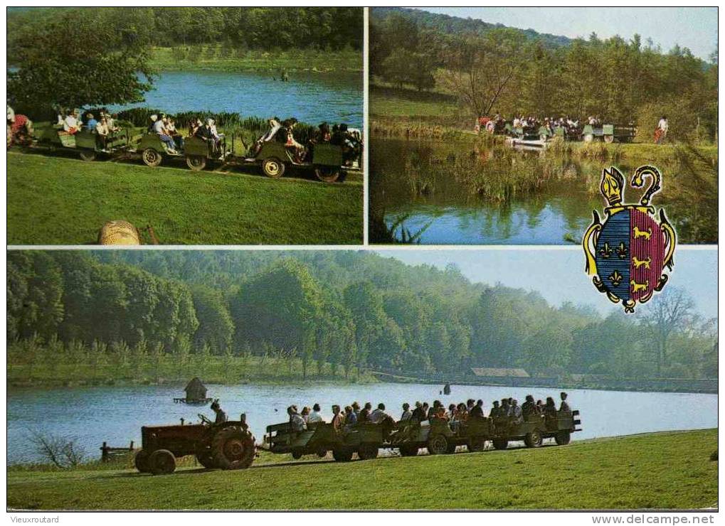 CPSM.   ABBAYE DE MORTEMER. EN FORET DE LYONS. PROMENADE AUTOUR DES ETANGS. - Lyons-la-Forêt