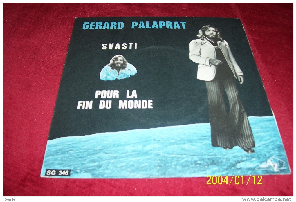 GERARD  PALAPRAT    7  / 45  TOURS  DE COLLECTION  DIFFERENTS - Collections Complètes